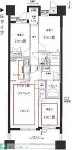 名古屋市東区泉のマンションの間取り