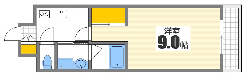 MC RESIDENCEの間取り