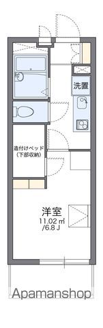 レオパレスフィオレ2の間取り写真
