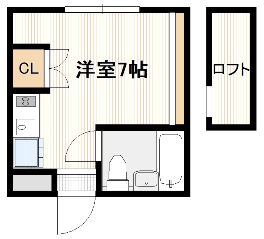 広島市佐伯区美の里のマンションの間取り