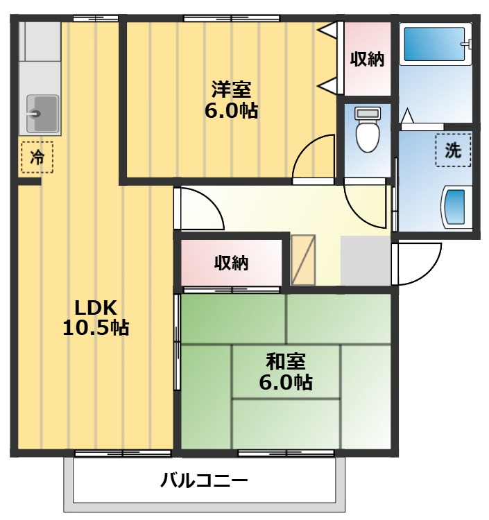 グランドハイツの間取り