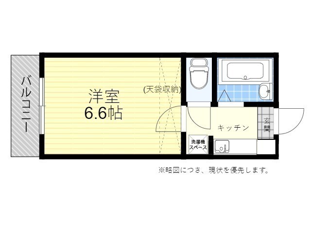 モンテローザアローＭの間取り