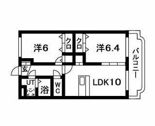 ユーミーキャッスルの間取り