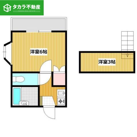 nikori勢家B棟の間取り