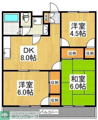 リバーサイドマンションの間取り