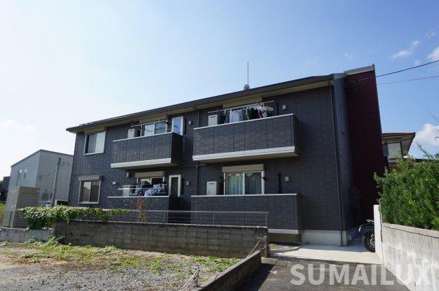 熊本県熊本市西区稗田町（アパート）の賃貸物件の外観