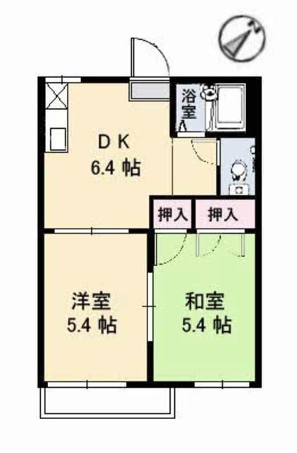 スーパーアスリート２１の間取り