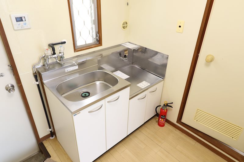 キッチン　2口ガスコンロ設置可能です！