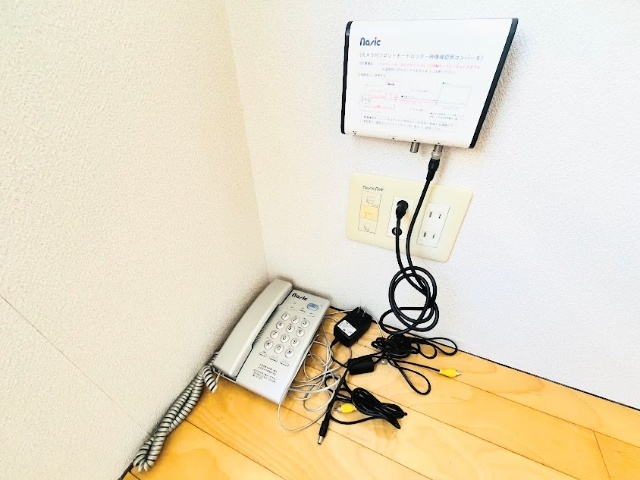 セキュリティ　※写真は別号室です。