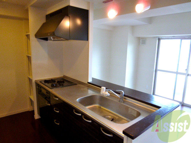 その他設備　スポットライトまでついてますね。モデル気分でお料理。