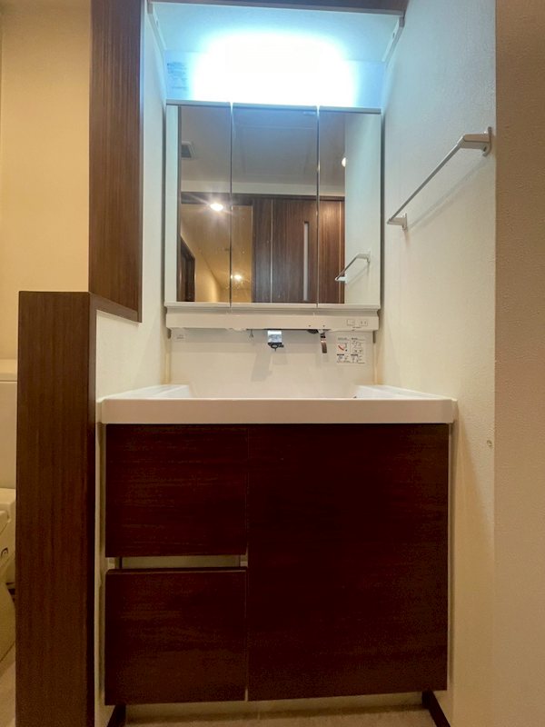 洗面設備　別号室の参考写真です。