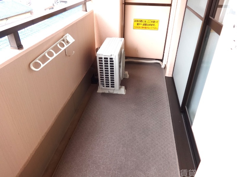 バルコニー　バルコニーはこんな感じです。