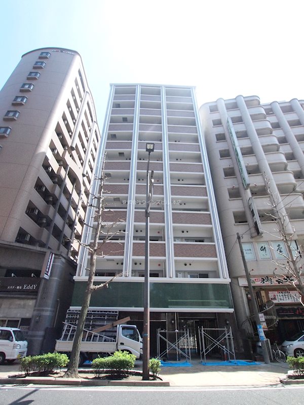 建物外観　築浅1Kマンションに退去予定が出ました！