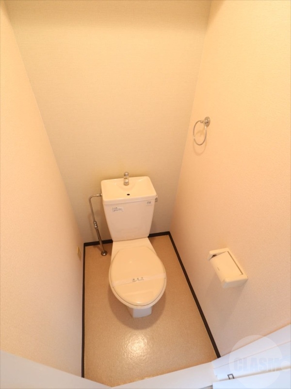 トイレ　きれいな水回りです