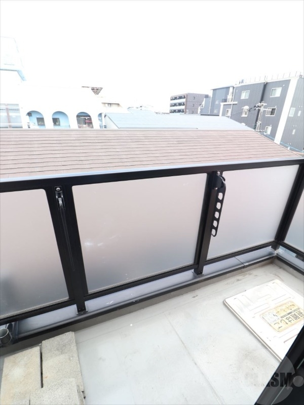 バルコニー　南東向きのバルコニー