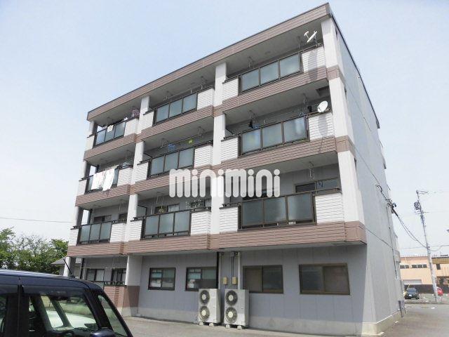 建物外観　南向きで日当たり良好！名鉄の駅も近いです