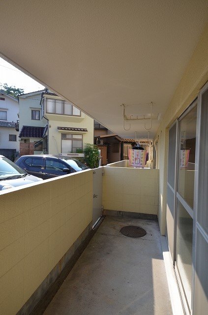 バルコニー　別号室の写真です