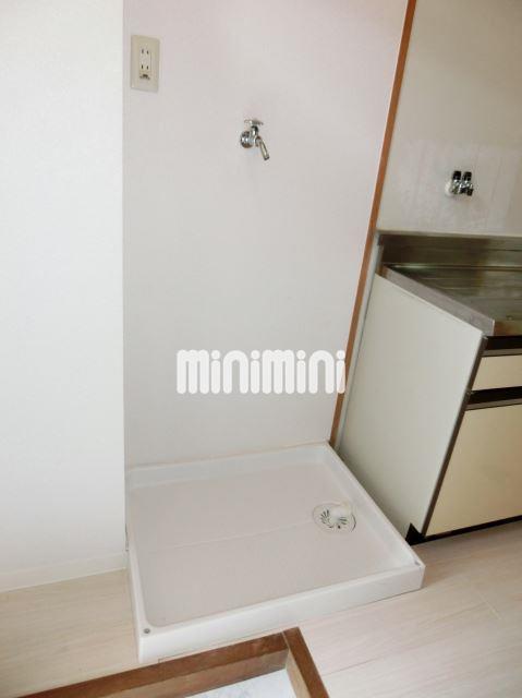 洗面設備　室内洗濯機置き場