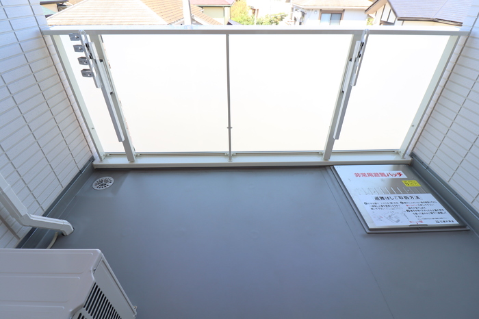 バルコニー　広々バルコニーです。