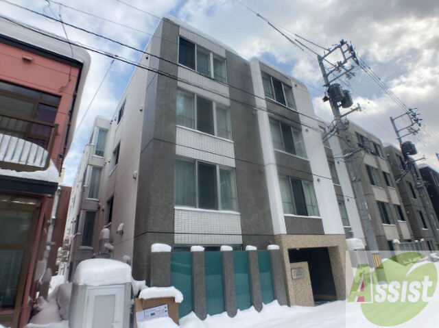建物外観　札幌市東区北９条東「プレジール札幌」