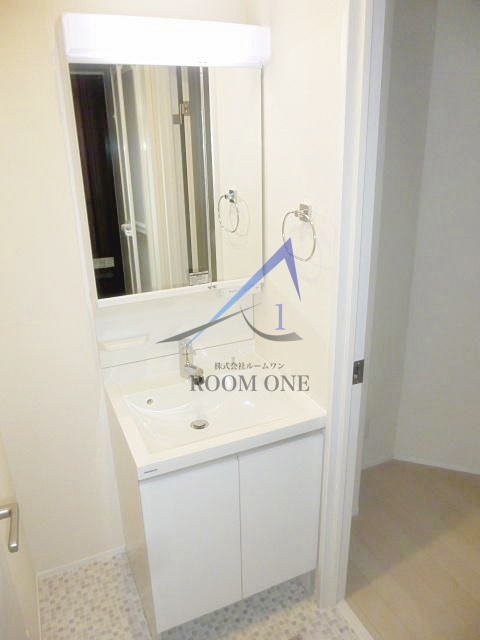 洗面設備　洗面台です。