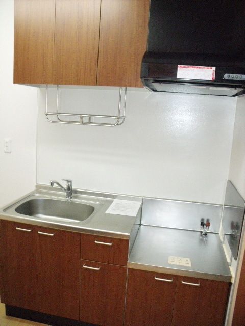 キッチン　二口コンロ設置可能