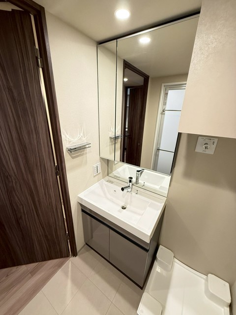 洗面設備　同タイプのお部屋です