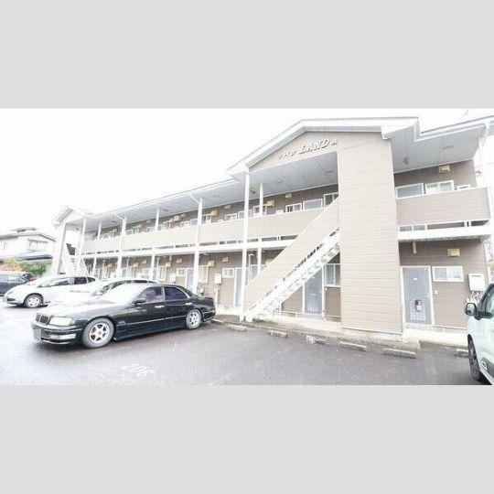 建物外観　18戸のアパートです。