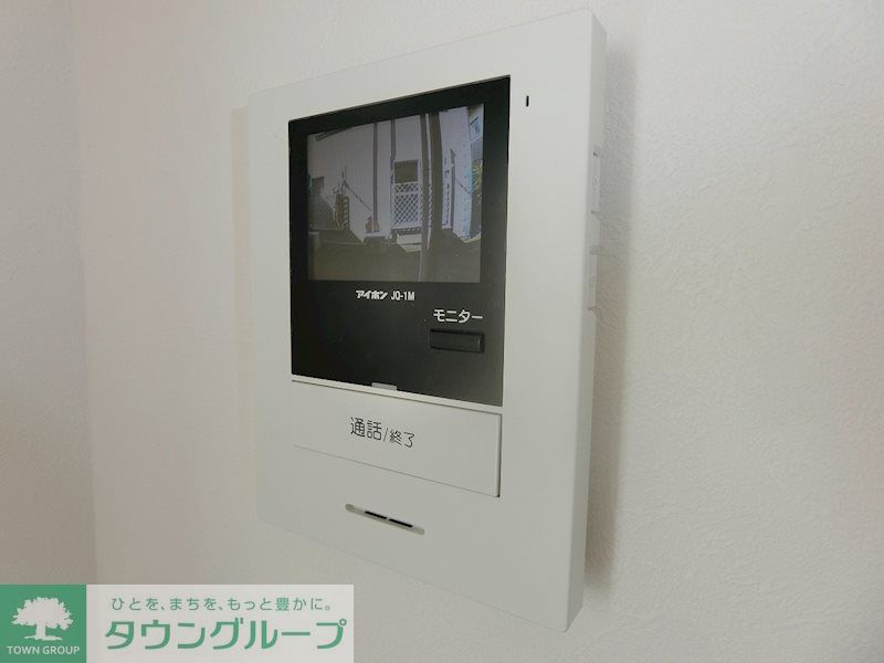 セキュリティ　安心のカラーモニター付インターホンです！