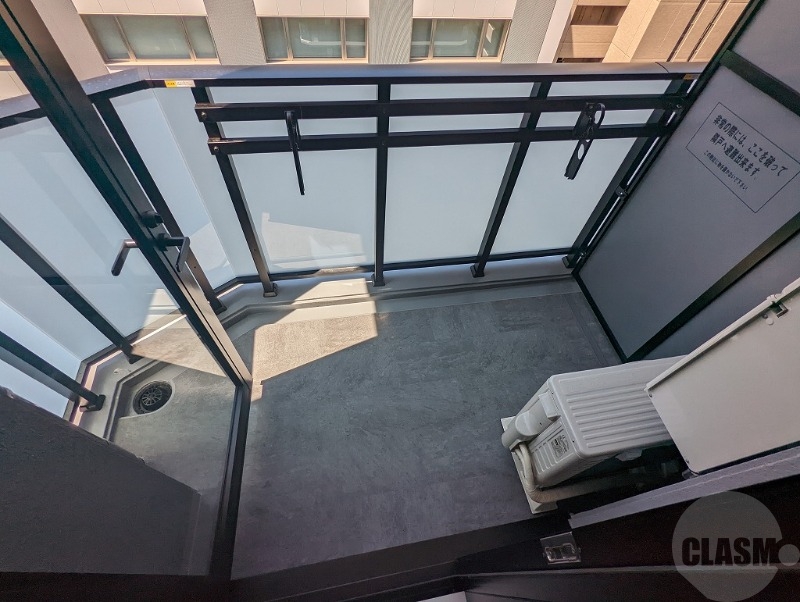 バルコニー　バルコニー広め！