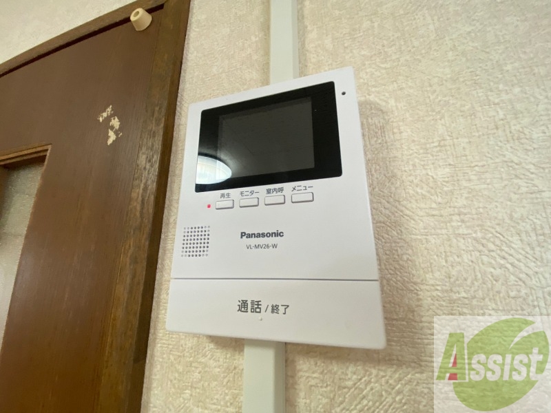 その他設備　ＴＶモニター付インターホンです。来客者の顔が見えるので安心！