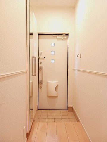 玄関　ゆったりとした玄関です