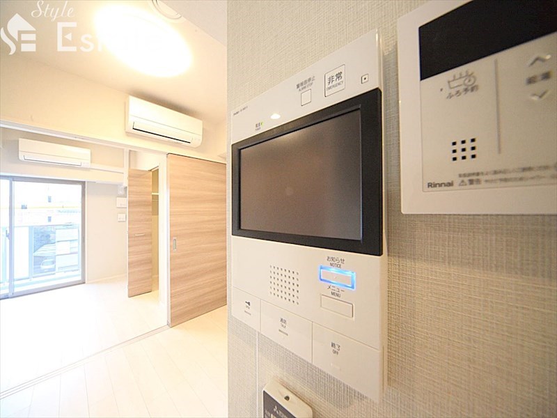 セキュリティ　モニター付きインターホン