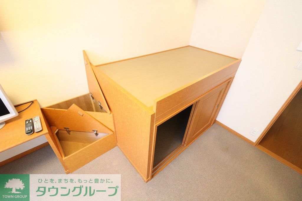 収納　造付けベッドあり、ベッド下収納あり