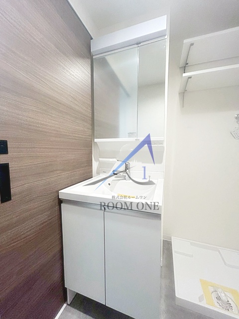 洗面設備　洗面台です。