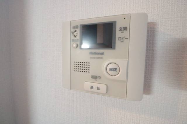 セキュリティ　モニター付きインターホンで安心♪