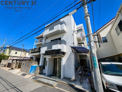 建物外観　コインランドリー付きの物件です！