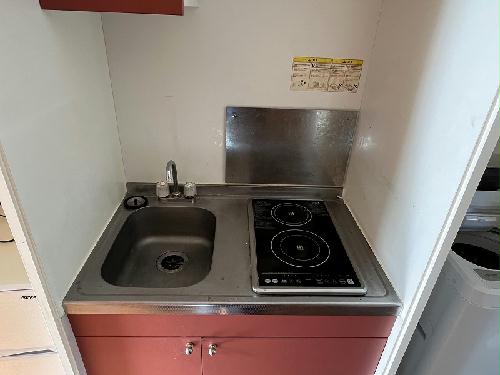 キッチン　シングルレバー設置