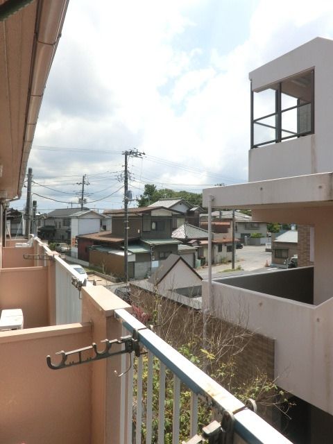 眺望　バルコニーからの景色です