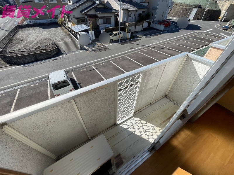 バルコニー　別部屋反転写真です