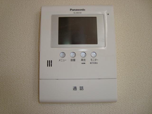 セキュリティ　モニター付きインターホン