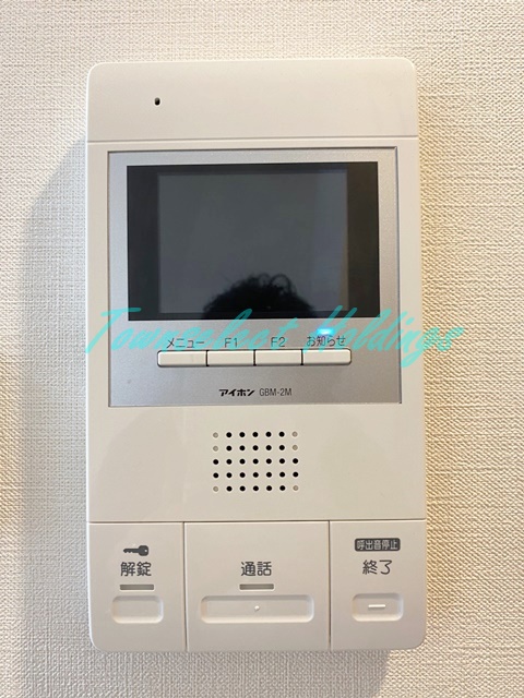 セキュリティ　モニター付きインターホンで防犯面も安心♪