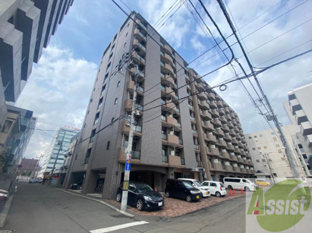 建物外観　札幌市中央区南５条西「サンシャイン・シティー弐番館」