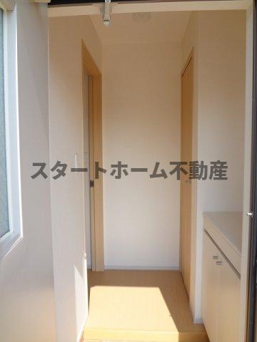 玄関　明るい玄関です