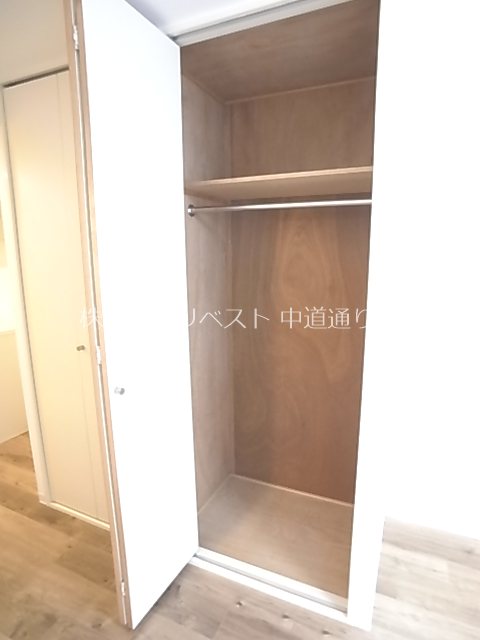 収納　収納はクローゼットタイプ