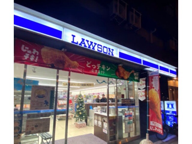 コンビニ　ローソン西本町三丁目店（コンビニ）まで34m