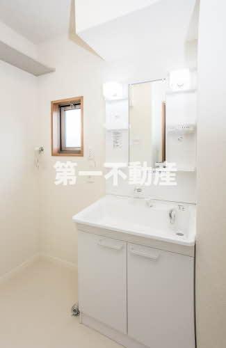 洗面設備　洗髪洗面化粧台