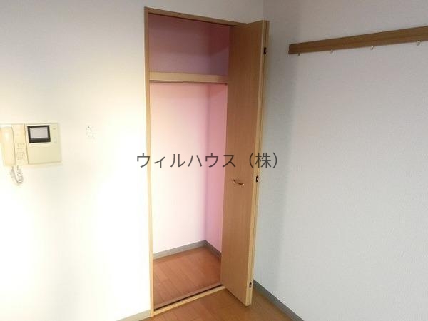 収納　クローゼット！