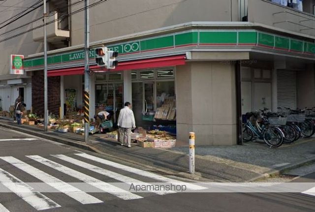 コンビニ　ローソンストア１００（コンビニ）まで362m