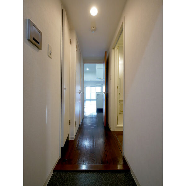 玄関　※写真は同じマンションの違う部屋のものになります。